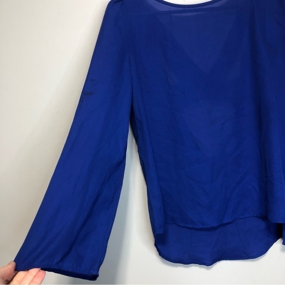 Tobi Always Flowing With Love Long Sleeve Blouse, size S - Picture 4 of 11